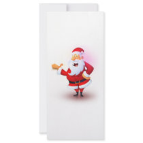 Sant Claus T-shirts and Gifts rack cards by inktees Sant Claus T-shirts and Gifts rack cards