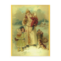 Santa 1897 postcards