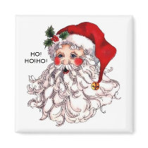 Santa 1, HO!HO!HO! magnets by CaringHearts Santa 1, HO!HO!HO! magnets