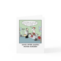 Santa After Gastric Bypass Surgery cards by jennsdoodleworld Santa After Gastric Bypass Surgery cards