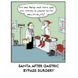 Santa After Gastric Bypass Surgery Tee Shirts
