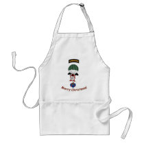 santa airborne parachute apron