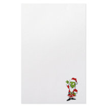 Santa Alien Stationery Paper