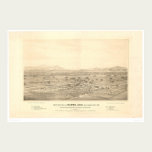 Santa Ana, CA. Panoramic Map (1579C) posters