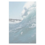 Santa Ana winds sculpt ocean waves Personalized Stationery