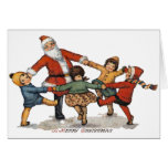 Santa and Children Cards
