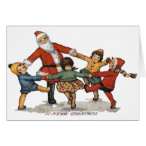Santa and Children cards