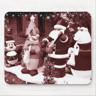 Santa and Friends mousepad