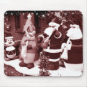Santa and Friends mousepads by allthingsnatural Santa and Friends mousepads