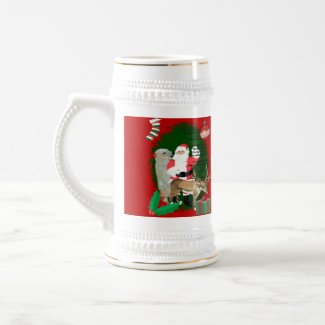 Santa and Friends mug