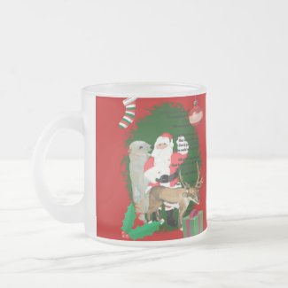 Santa and Friends mug