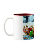 SANTA AND HIS REINDEER HELPED BY THE AA mugs