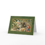 Santa and Nativity Scene