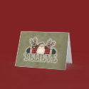 Santa and Reindeer Believe