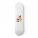 Santa and Reindeer Skate Board