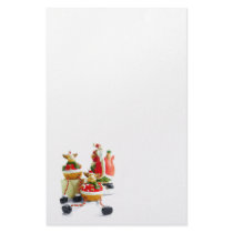 Santa and Reindeer Stationery