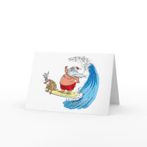 saNtA aNd RuDoLf cards