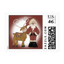Santa and Rudolph