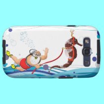 Santa and Seahorse Sleigh casemate cases