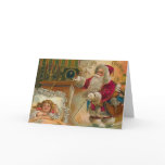 Santa and Sleeping Child