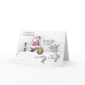 Santa and the Chimney cards