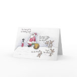 Santa and the Chimney cards