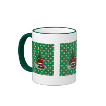 Santa and the Christmas Tree Mugs