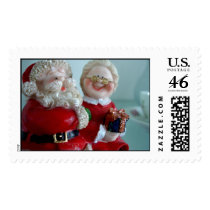 Santa and the Mrs... postage