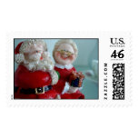Santa and the Mrs... Postage Stamps