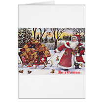 Santa and Toys cards