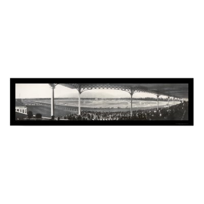 Santa Anita Race Track Photo 1908 Print