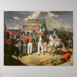 Santa Anna defies the Spanish troops posters