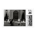 Santa at St. Patrick's Cathedral postage by jarisley329 Santa at St. Patrick's Cathedral postage
