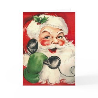 Santa at the Phone