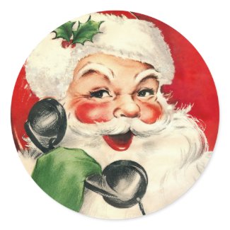 Santa at the Phone