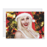 Santa Baby Christmas Glow Invitation