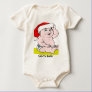 SANTA BABY ONESIE