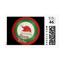 Santa Baby Postage Stamps