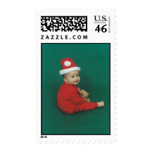 santa baby postage stamps