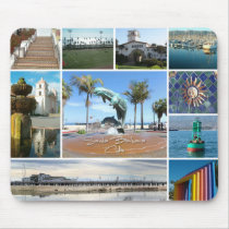 Santa Barbara, CA Mouse Pad mousepads
