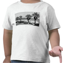 Santa Barbara, CA West Beach View Photograph Tee Shirt