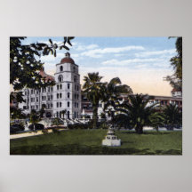 Santa Barbara California Arlington Hotel Posters
