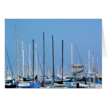 Santa Barbara Harbour cards by magichappens Santa Barbara Harbour cards