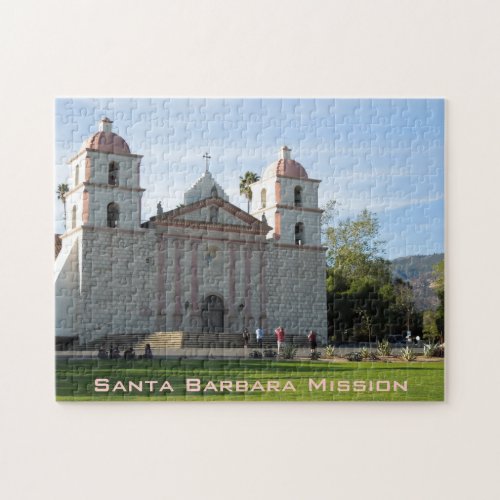 Santa Barbara Mission, California puzzle