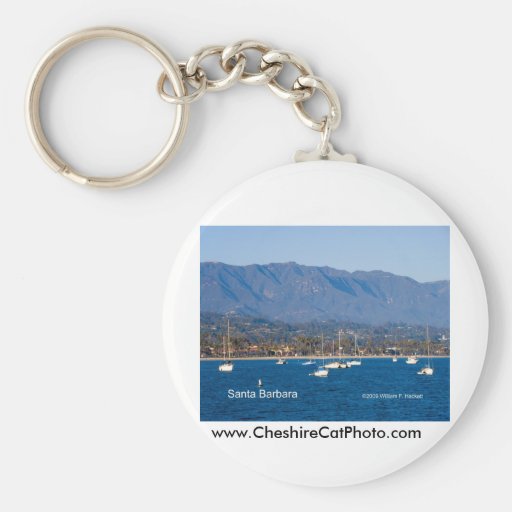Santa Barbara Sailboats Products, California Key Chain
