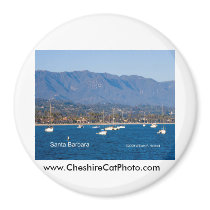 Santa Barbara Sailboats Products, California magnets