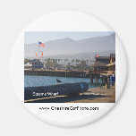 Santa Barbara Stearns Wharf Products Fridge Magnets