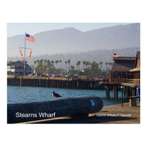 Santa Barbara Stearns Wharf Products Post Cards