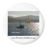 Santa Barbara Sunset Products, California Fridge Magnet