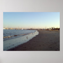 Santa Barbara - The Water's Edge Poster